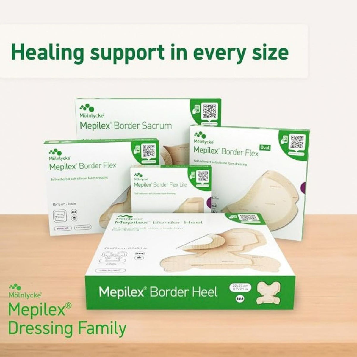 Molnlycke Molnlycke Mepilex Border Flex