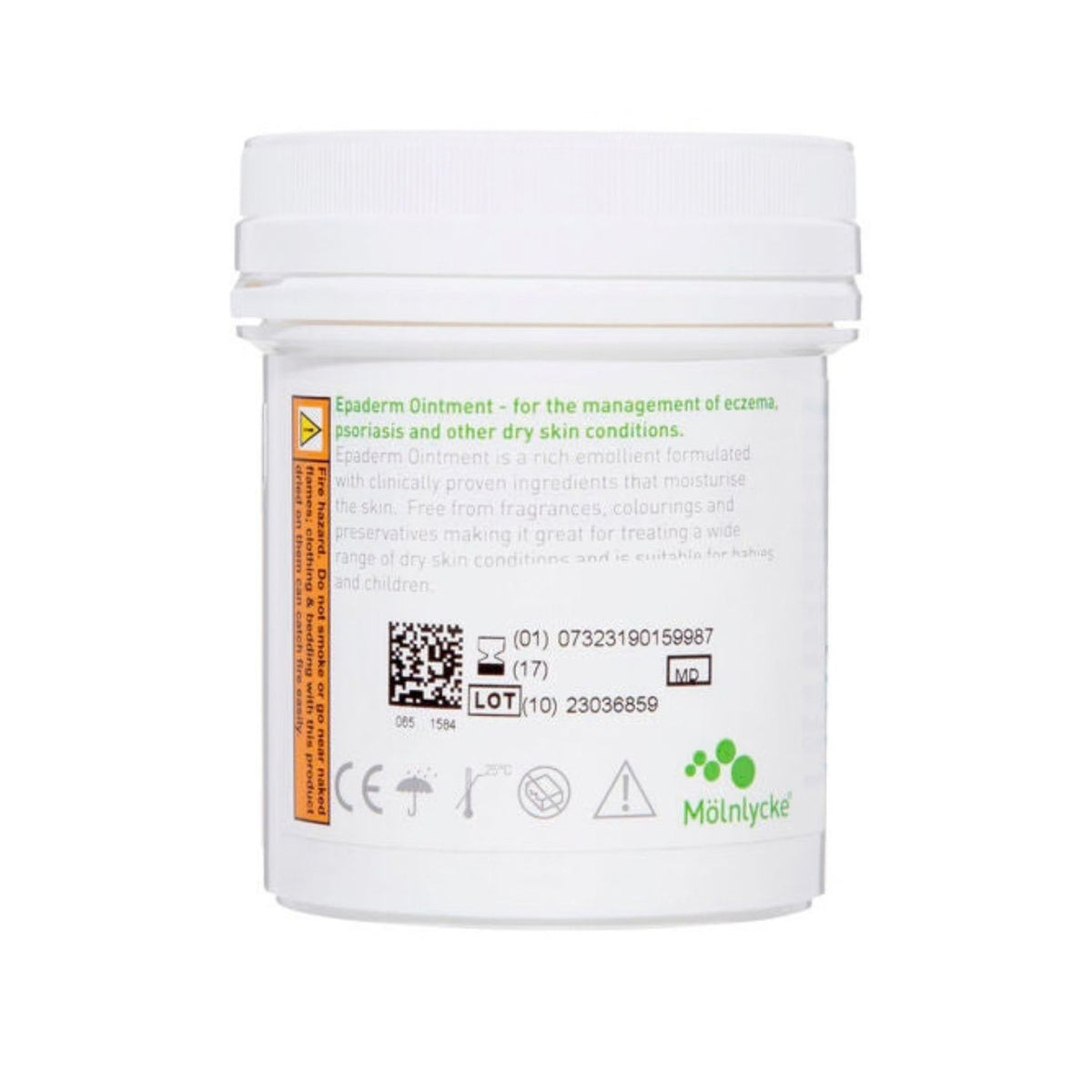 Molnlycke EPADERM OINTMENT 125gm