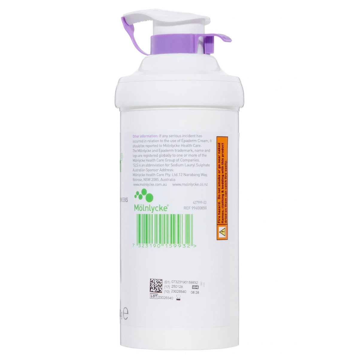 Molnlycke EPADERM CREAM 500gm