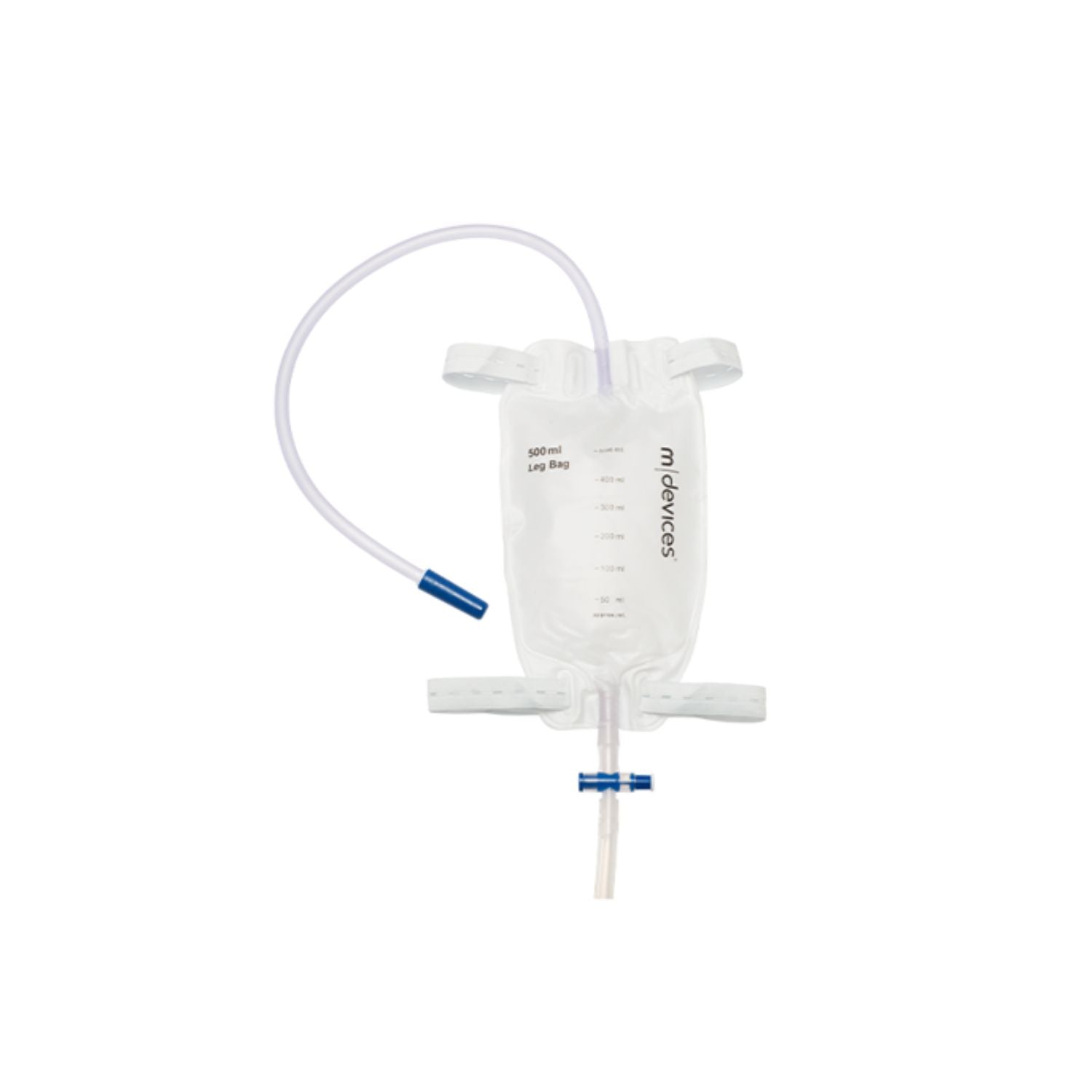 M-Devices M-Devices Bag Leg 500ml T-Tap Nrv Tube Elastic Strap