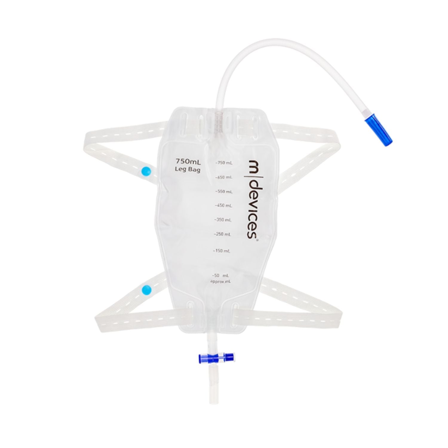 M-Devices M-Devices Bag Leg 750ml T-Tap Nrv Tube Elastic Strap