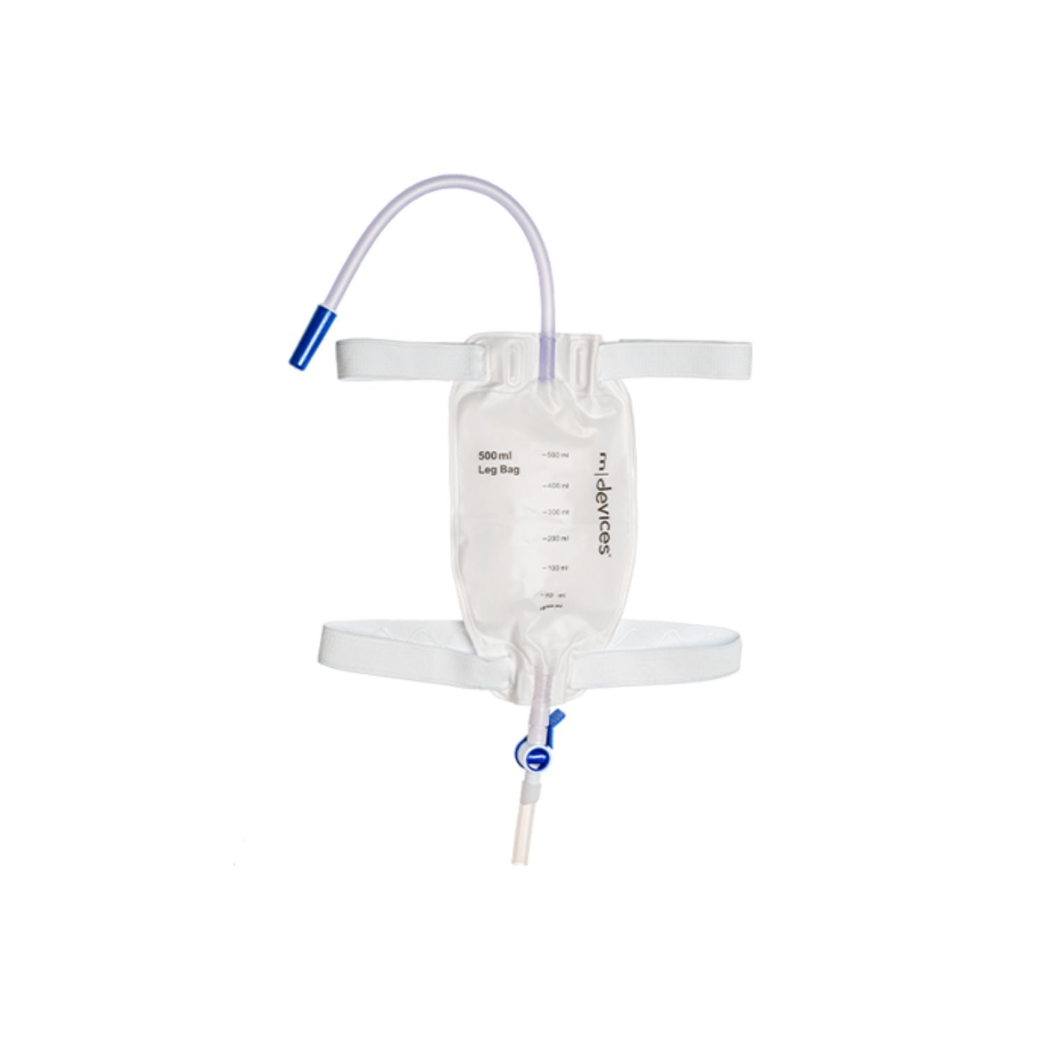M-Devices M-Devices Bag Leg 500ml L-Tap Nrv Tube Silicone Strap