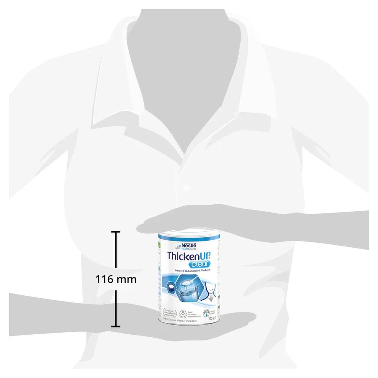 Nestle Nestle Resource Thicken Up Clear 125g