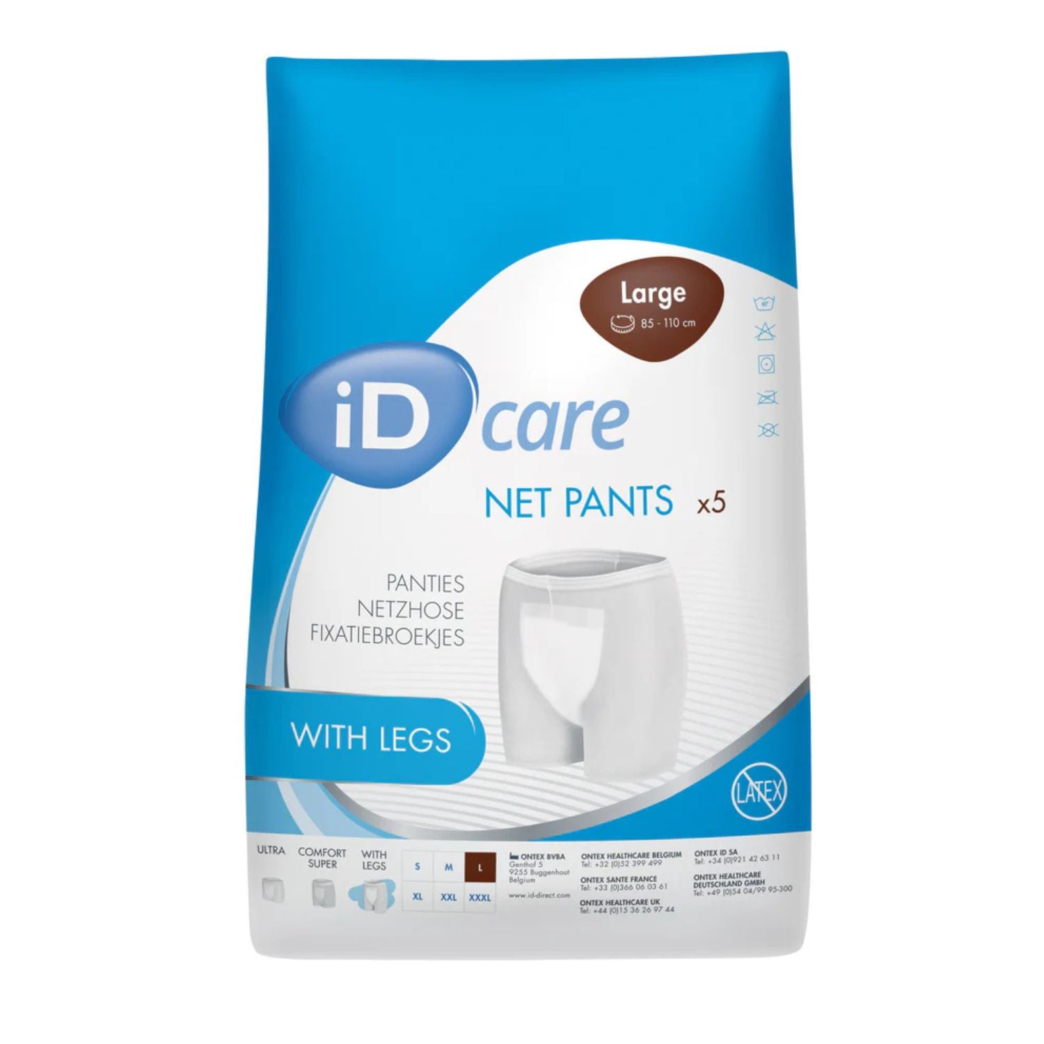 Ontex Ontex iD Care Fix Pants with Legs