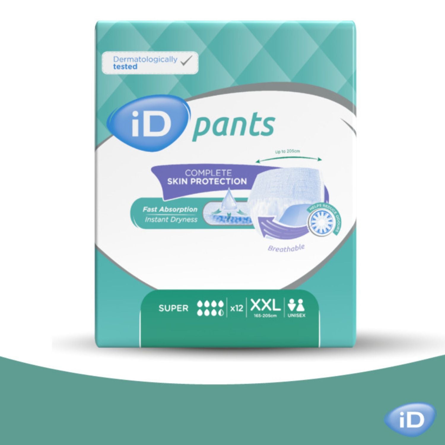 Ontex Ontex iD Pants Bariatric Super XXL (165-205cm) 1655ml