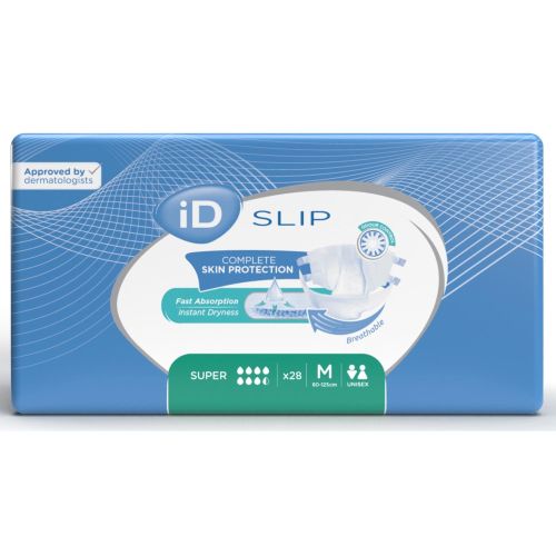 Ontex iD Slip Super M (80-125cm) 3400ml