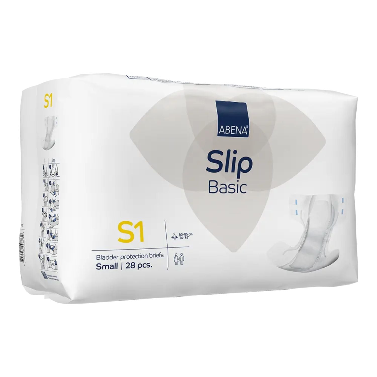 Abena Abena Slip Basic S1 Yellow 1500ml