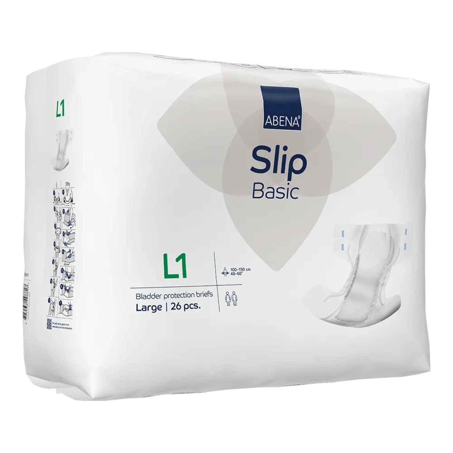 Abena Abena Slip Basic L1 Green 2300ml