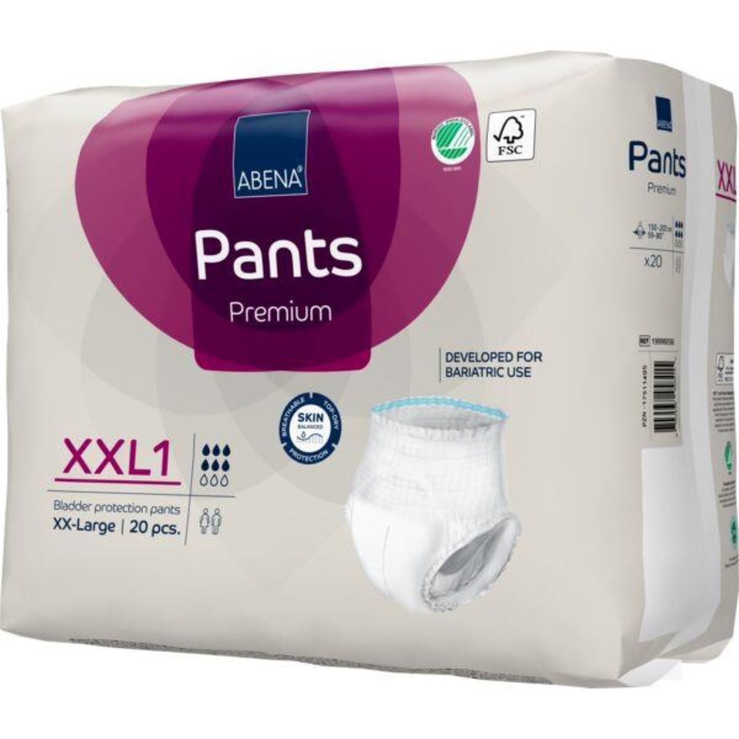 Abena Abena Pants Premium Purple 1600mL XXL1