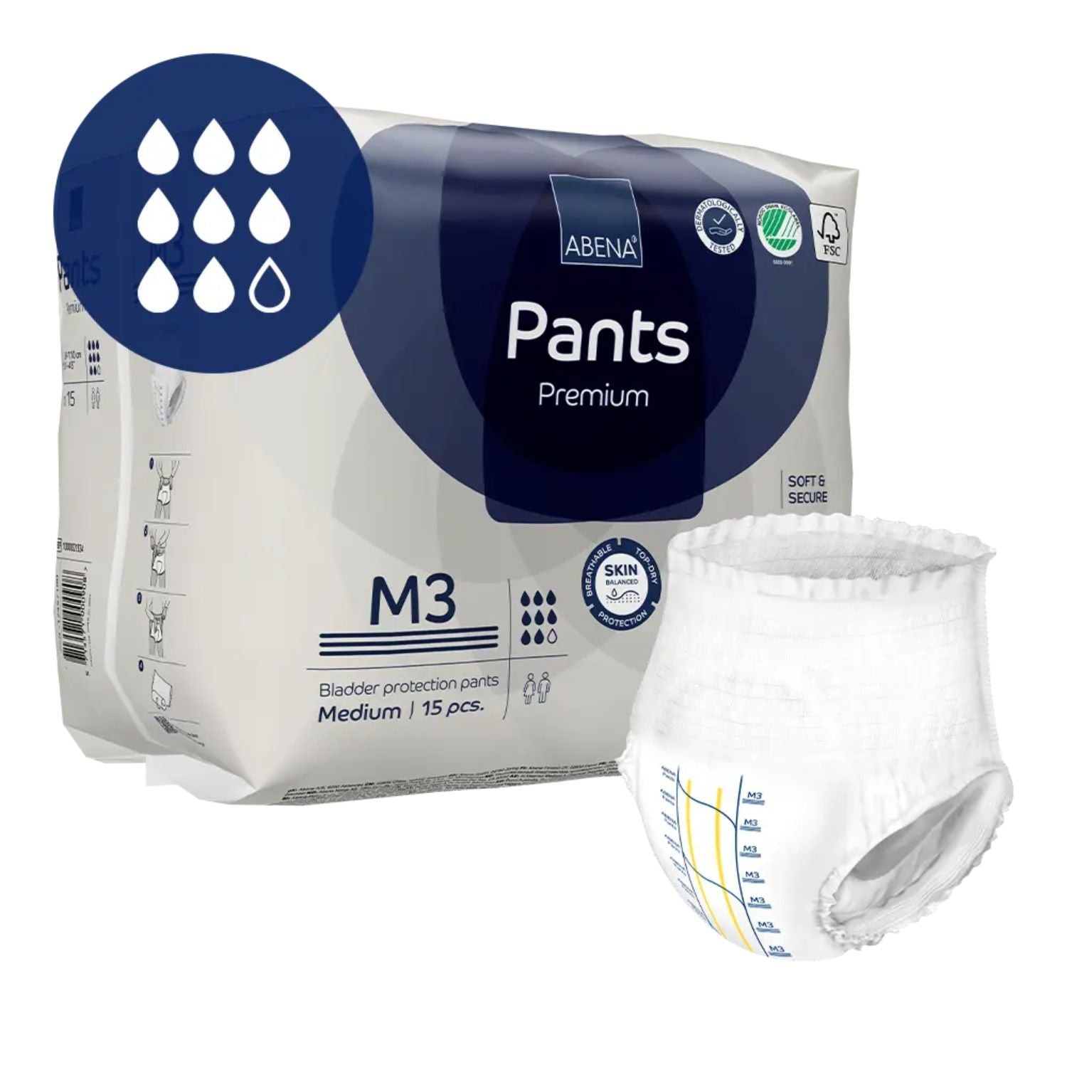 Abena Abena Wing Premium Medium M3