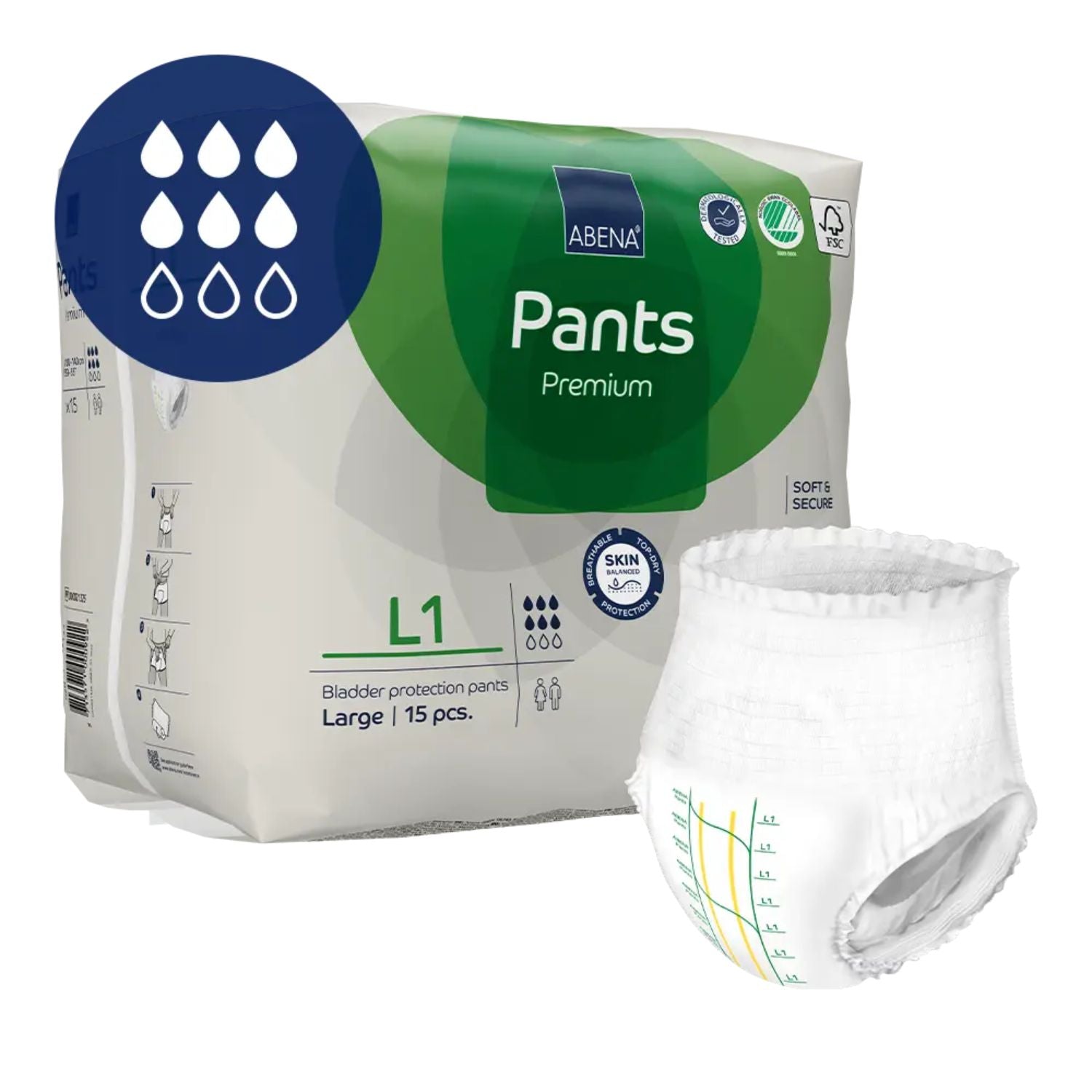 Abena Abena Wing Premium Large L1