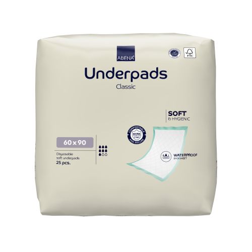 Abena Abena Soft Classic Underlay 60 x 90cm Carton of 100