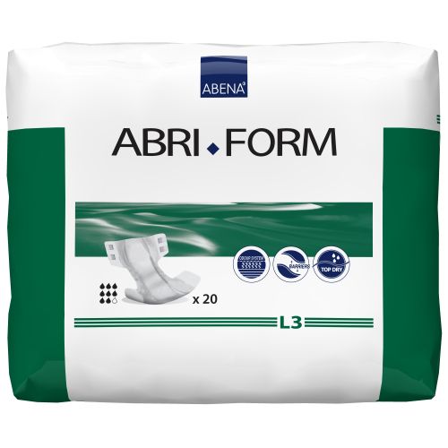 Abena Abena Abri-Form Comfort L3 Green 3300ml 100-150cm