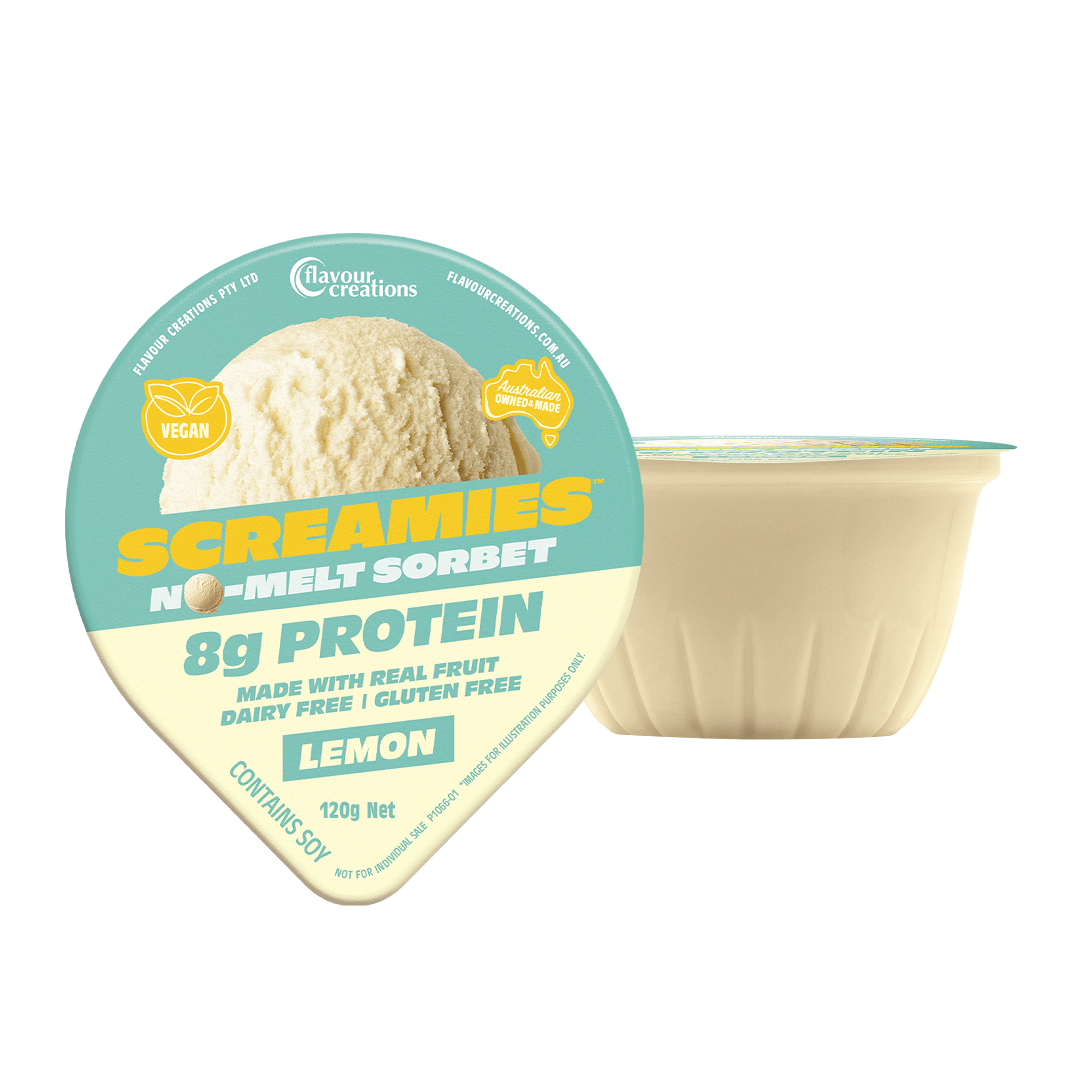 Flavour Creations Flavour Creations Screamies No-Melt Sorbet Lemon