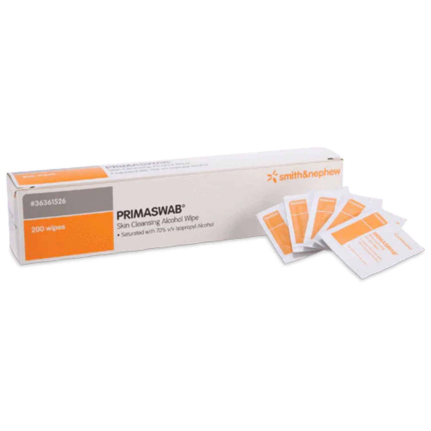 Smith & Nephew WIPES ALCOHOL PRIMASWAB SKIN CLEANSING (200)