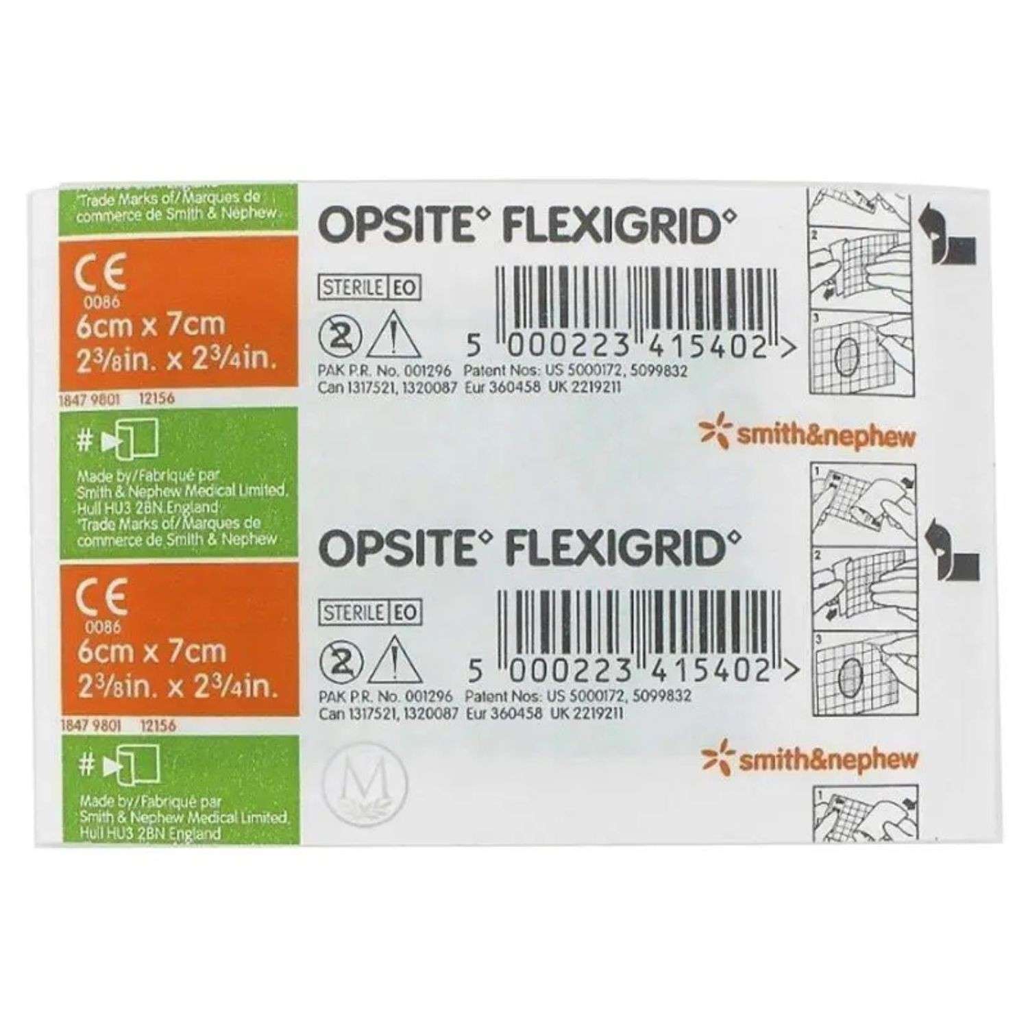 Smith & Nephew Smith & Nephew Opsite Flexigrid 6cm x 7cm