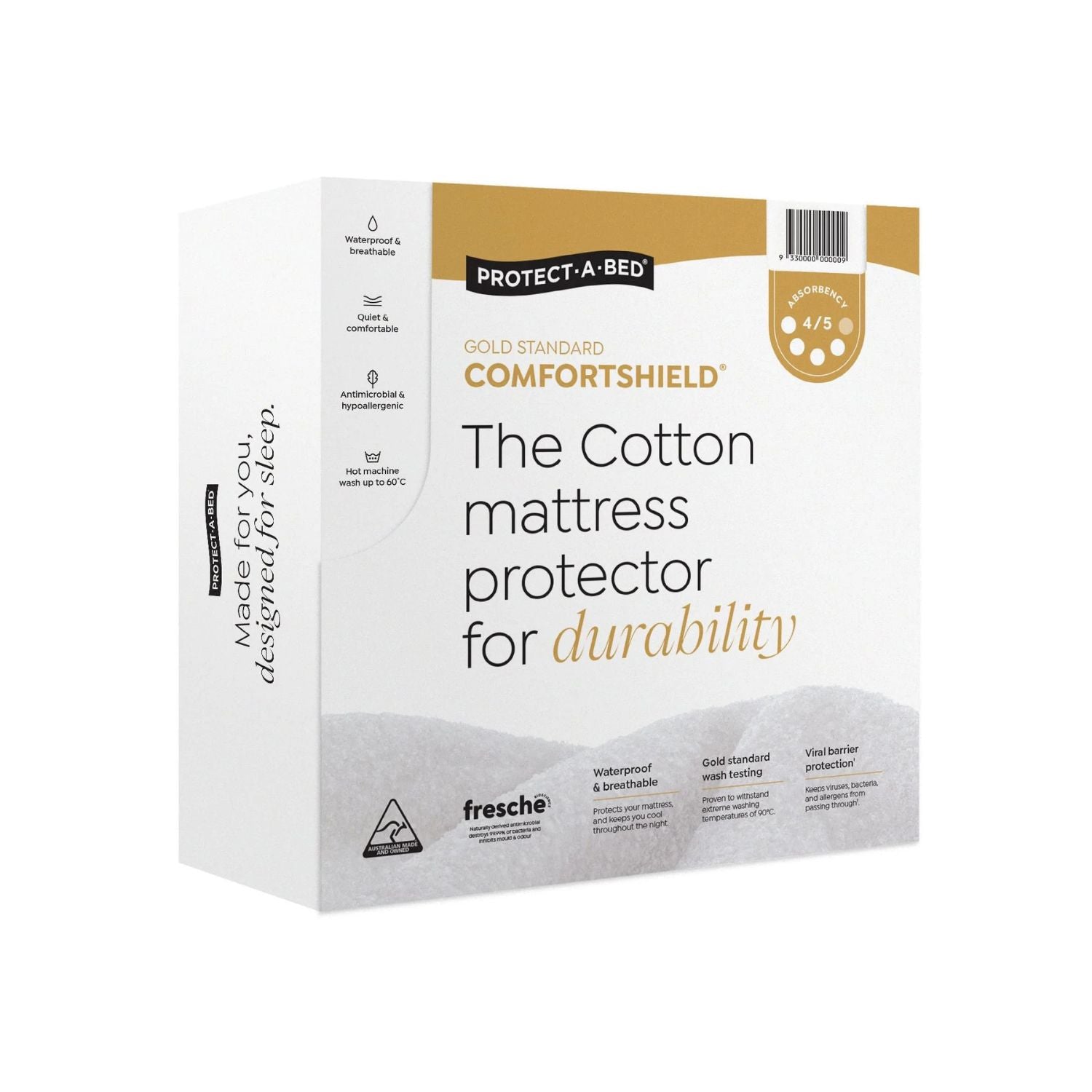 Protect A Bed Protect A Bed Comfortshield Gold Fitted Mattress Protector