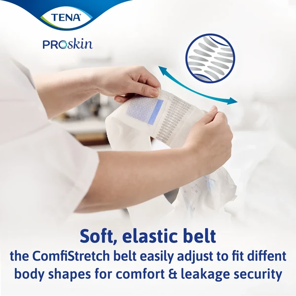 TENA ProSkin Flex Ultima - Belted Incontinence Briefs Large