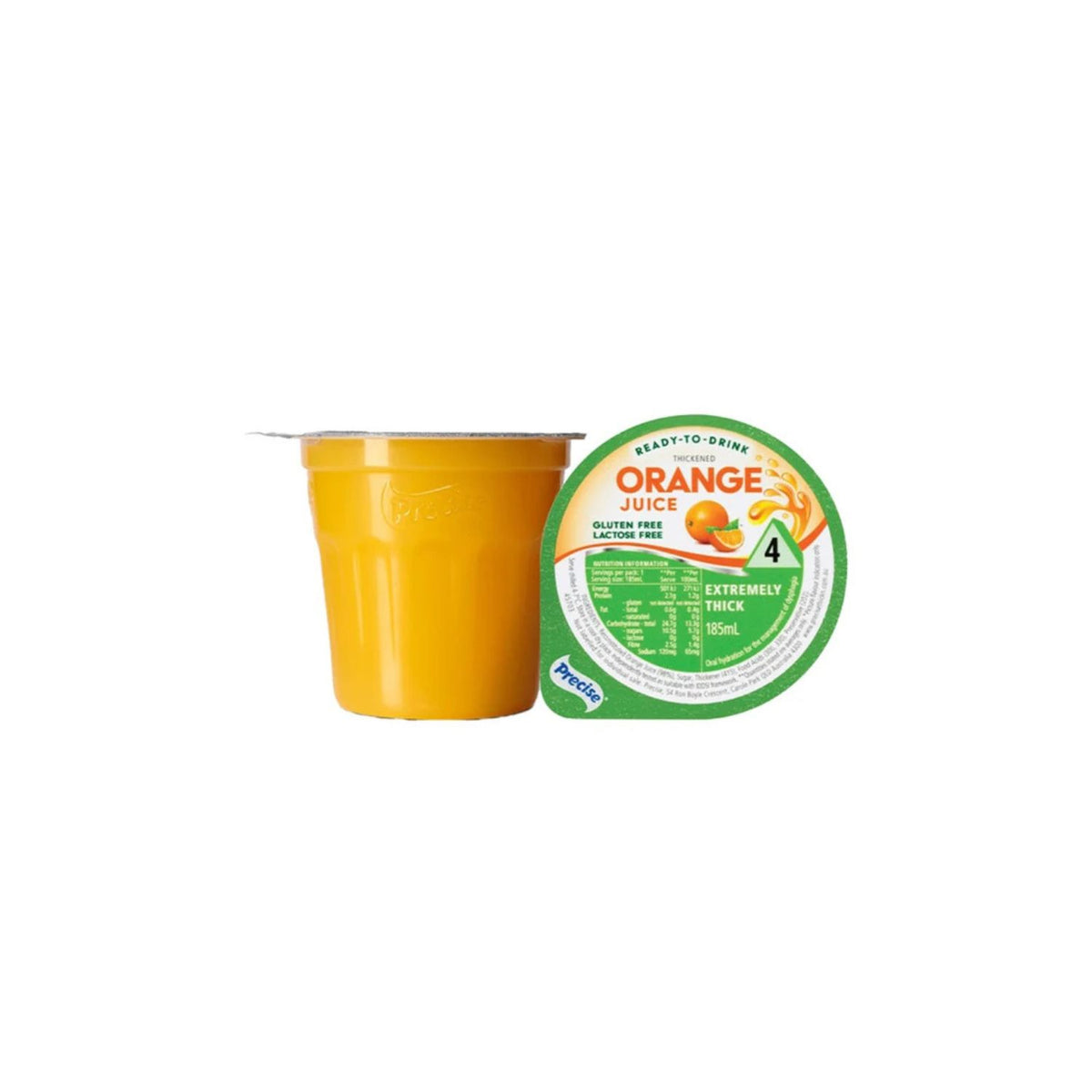 Precise Precise Ready To Drink Orange Juice 185ml