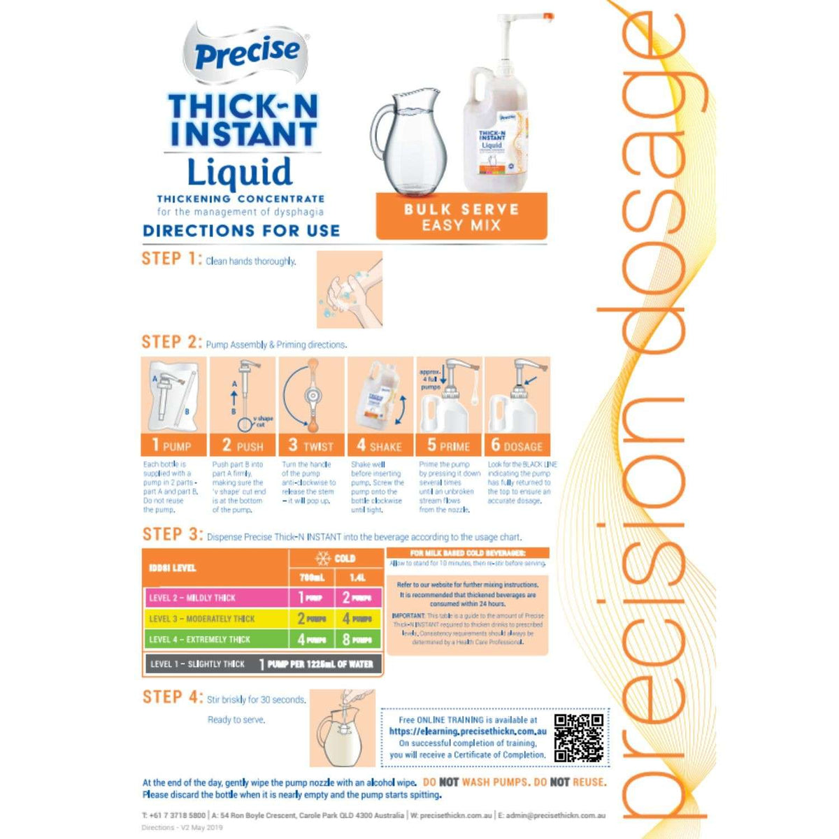 Precise Precise Thick-N Instant, Bulk Serve