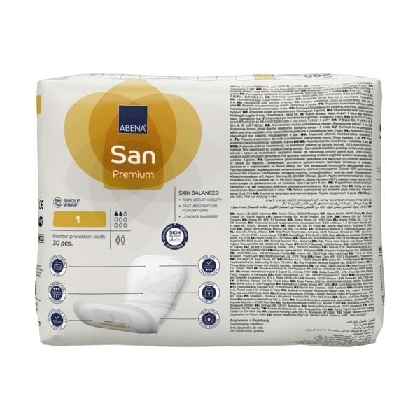 Abena Abena San 1 Premium Yellow