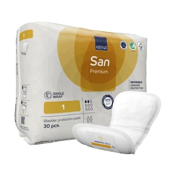 Abena Abena San 1 Premium Yellow Pack of 30