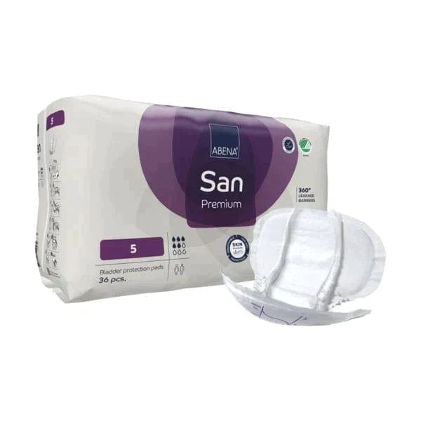 Abena Abena San 5 Premium Purple Pack of 36