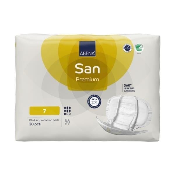 Abena Abena San 7 Premium Yellow Pack of 30