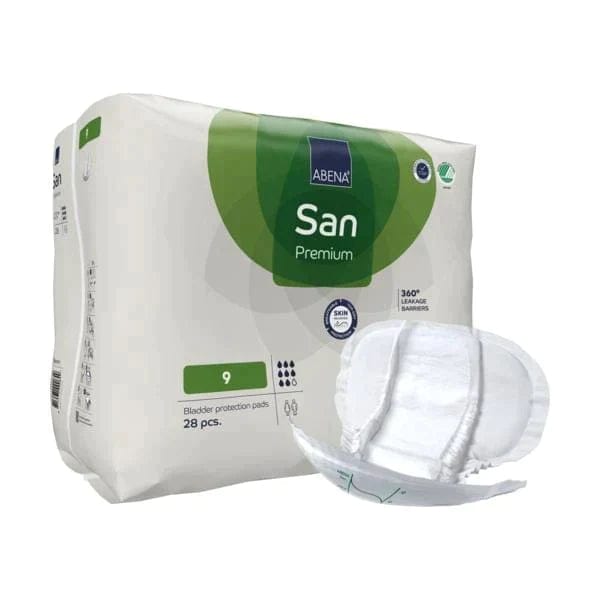Abena Abena San 9 Premium Green Pack of 28