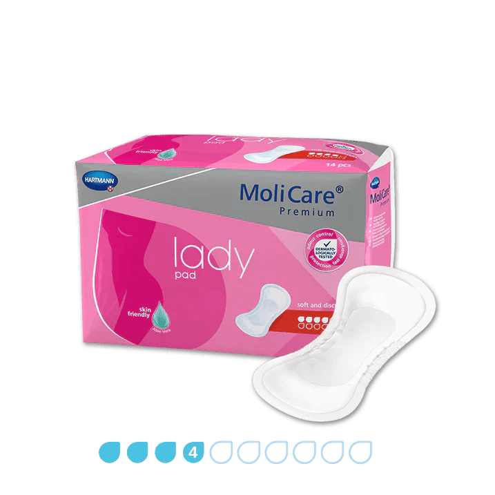 Atlas McNeil Healthcare Community 4 Drops / Packet Molicare Premium Lady Pad - 4 Drops HAR168682__PK