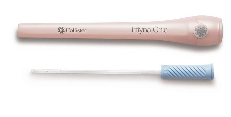Hollister 14fr / Box of 30 Infyna Chic Intermittent Catheter No Touch Female 14cm HOL7014__BX