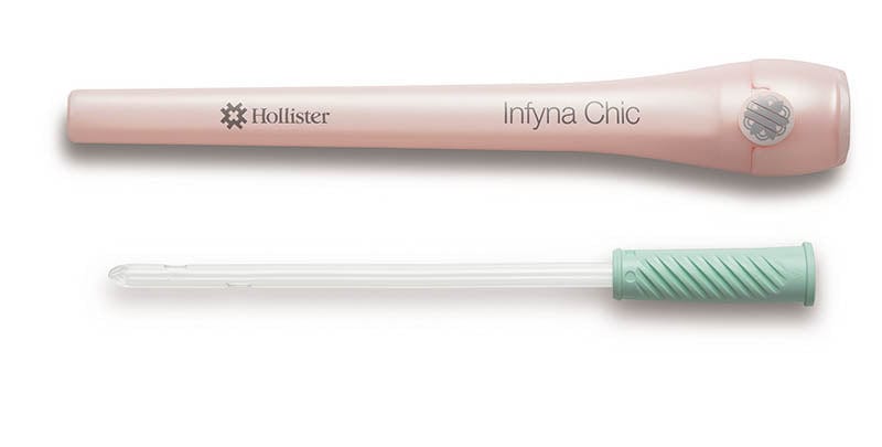 Hollister Infyna Chic Intermittent Catheter No Touch Female 14cm