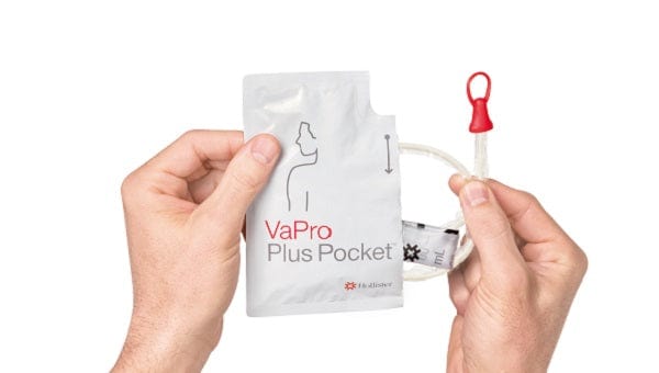Hollister 8fr / Box of 30 VaPro Plus Pocket No Touch Intermittent Catheter With Tip Male 40cm HOL71084__BX