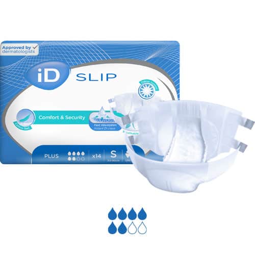 Ontex iD Slip Plus S (50-90cm) 1800ml