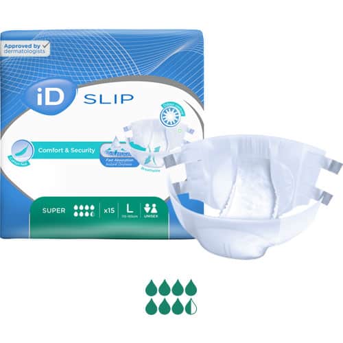 Ontex iD Slip Super L (115-155cm) 3700ml