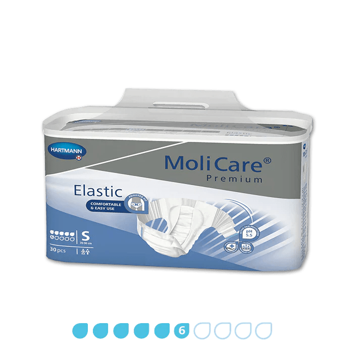 Molicare Pack of 30 Molicare Premium Elastic 6 Drop Small HAR165271__PK