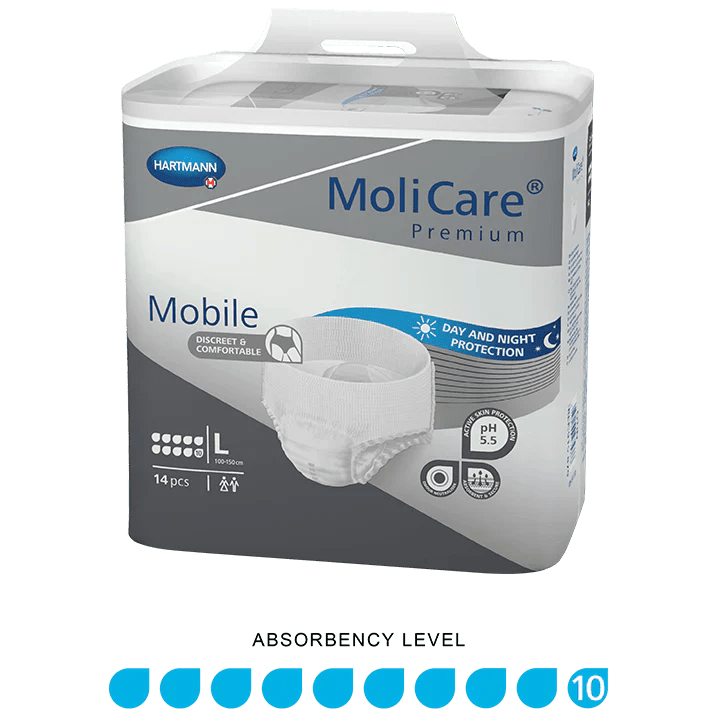 Molicare Molicare Premium Mobile 10 Drop Large Packet of 14