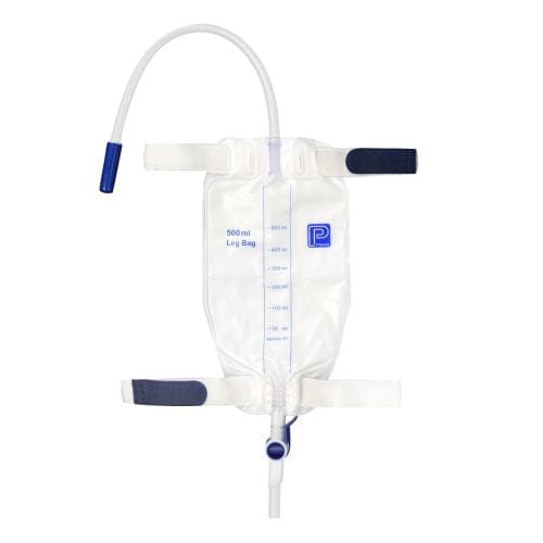 Premier Premier Leg Bag 500ml button strap 30cm