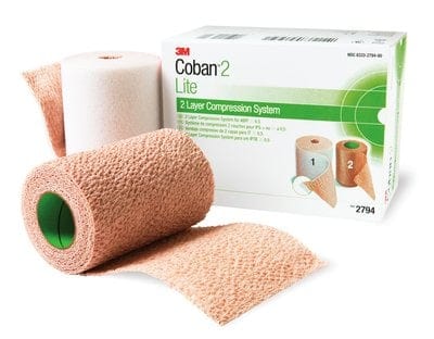 3M 10 cm x 2.652M Coban 2 Lite 2 Layer Compression 3MM2794__EA