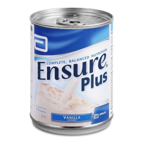 Abbott Nutrition Carton of 24 Ensure Plus Vanilla Tin 237ml ABB51716.1__CT