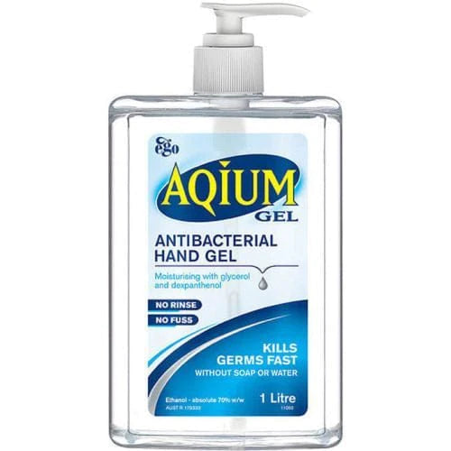 Aquim Aqium Hand Gel 1Litre Pump EGO11577__EA