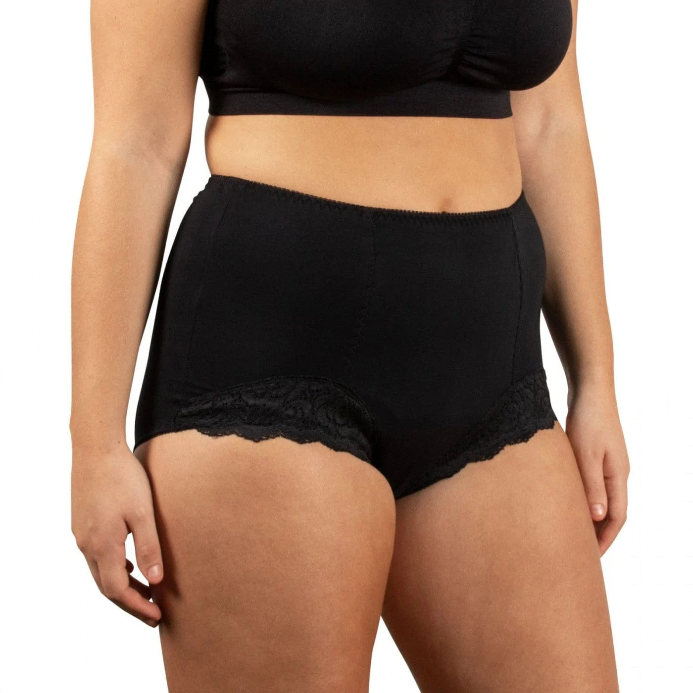 Conni 10 (W: 71cm - H: 98cm) / Black Conni Chantilly Ladies Brief GAL5601-10-BL__EA