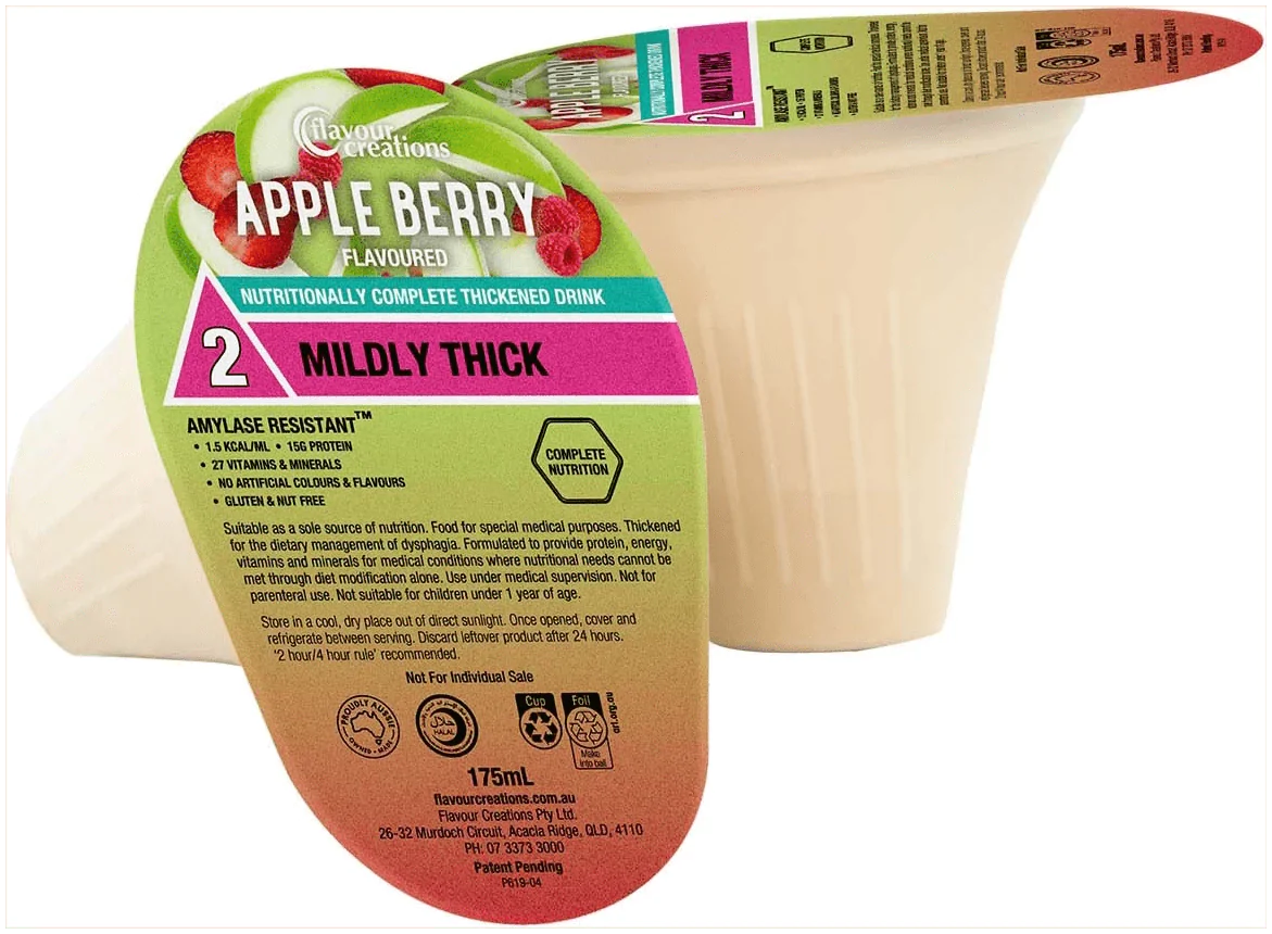 Flavour Creations Level 2 (150 - Mildly Thick) / Carton of 24 Flavour Creations Apple Berry FLAFMRAB1__CT