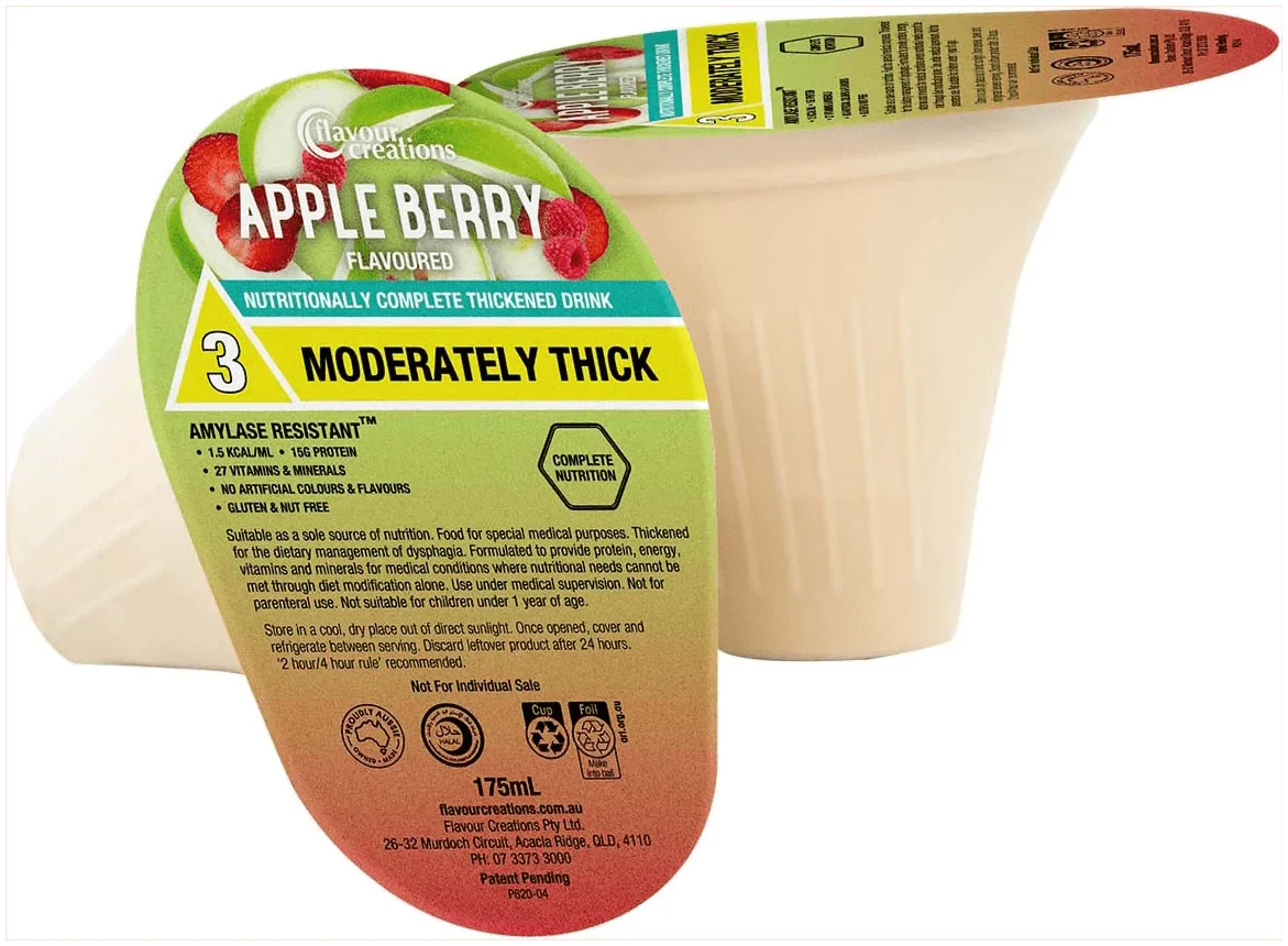 Flavour Creations Level 3 (400 - Moderately Thick) / Carton of 24 Flavour Creations Apple Berry FLAFMRAB2__CT