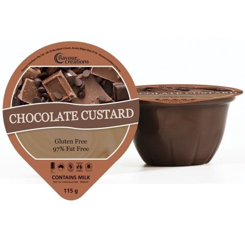 Flavour Creations Carton of 12 Flavour Creations Chocolate Custard FLACUSTC/12__CT