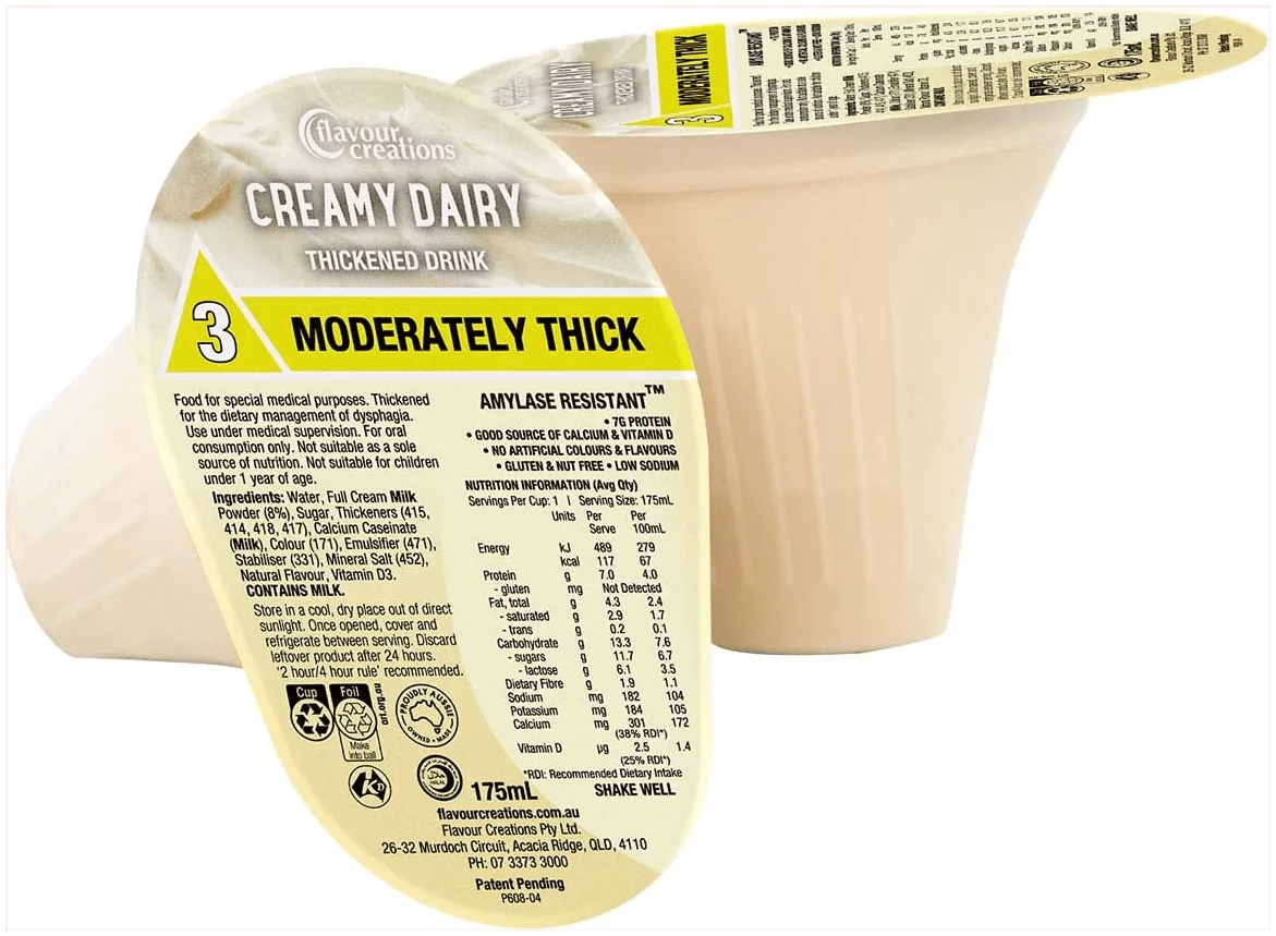 Flavour Creations Level 3 - 400 - Moderately Thick / Carton of 24 Flavour Creations Creamy Base/Dairy FLAWHITE2__CT