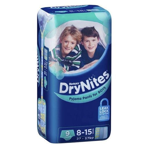 Huggies Huggies Drynites Pyjama Pants 8-15 Boy Carton of 27
