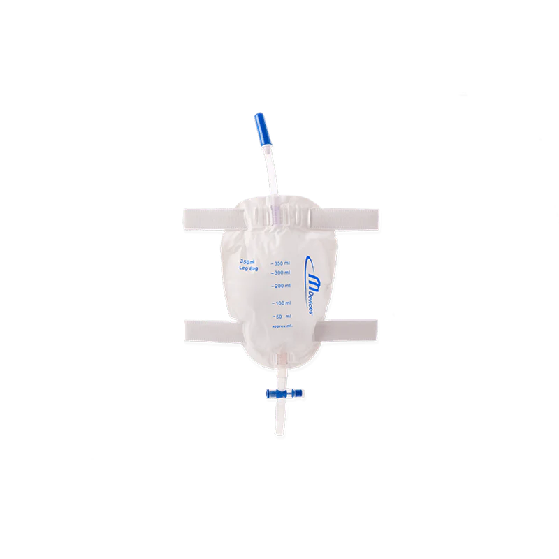 M-Devices M-Devices Bag Leg 350ml T-Tap Nrv Tube Silicone Strap 10cm Box of 80