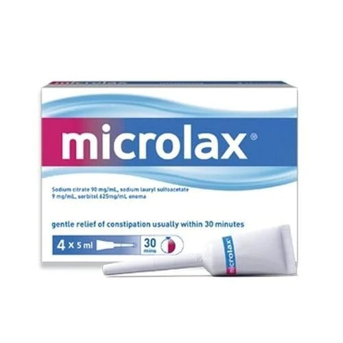 Microlax Box of 12 Microlax Enema 5ml FAH408611__BX