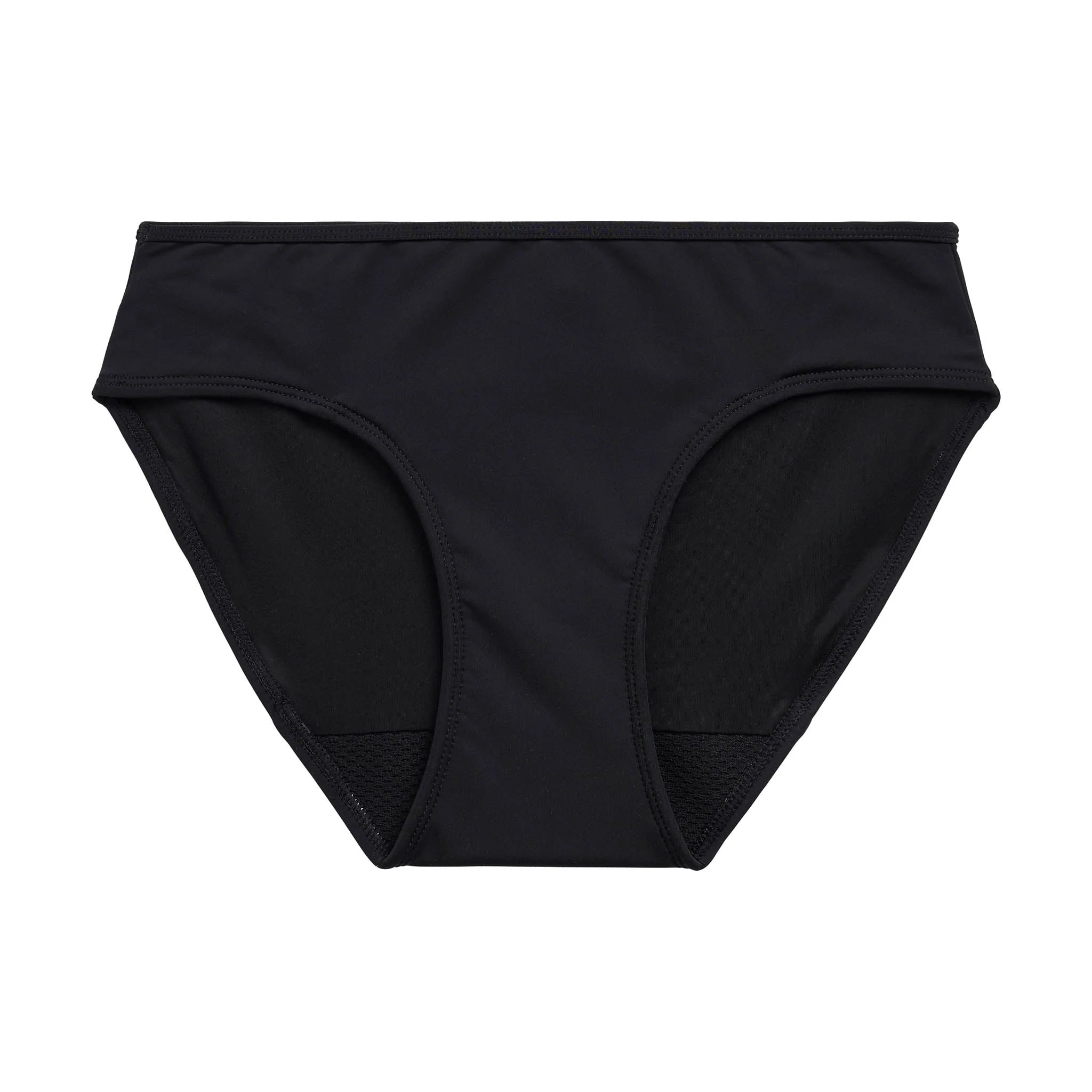 Modibodi 06/2XS / Black Swimwear Recycled Bikini Brief Light-Moderate MOD9351343020516__EA